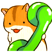 Dwarf hamsters sticker