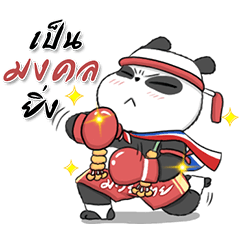 Muay Thai Panda 1