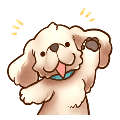 Everyday American Cockers Line Stickers Line Store