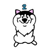 Lukewarm! Husky dog 2