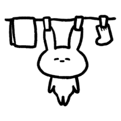 Daily Life Of Surreal Rabbit Line Stickers Line Store