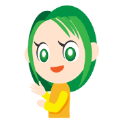 The Sticker by which Mrs. Midori