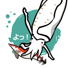 アオリイカさん 第三弾 Line スタンプ Line Store