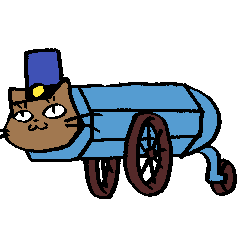 Lazycat with Cannon