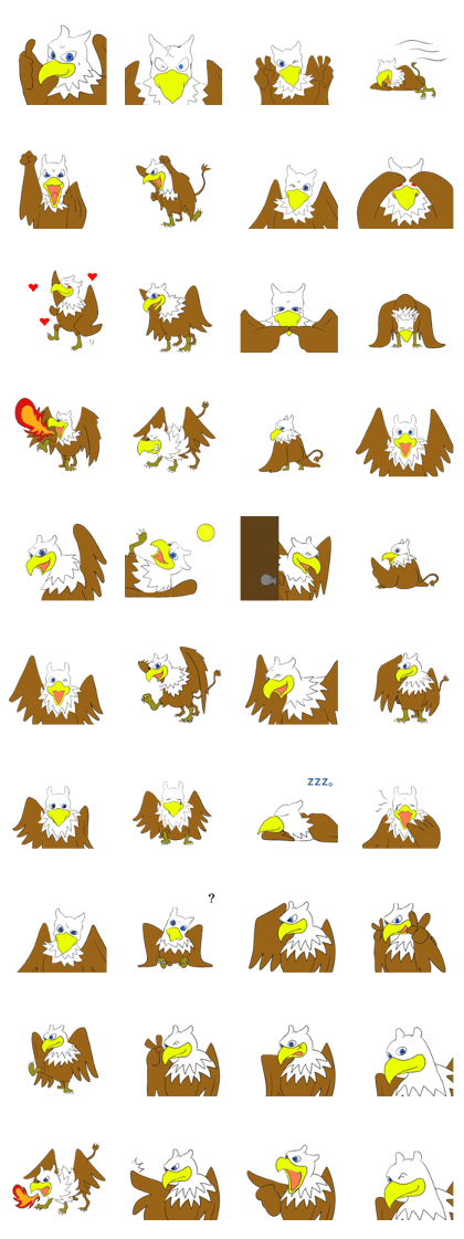 Healing of Griffin the origin