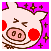 Glitter pig life (Pig heart)