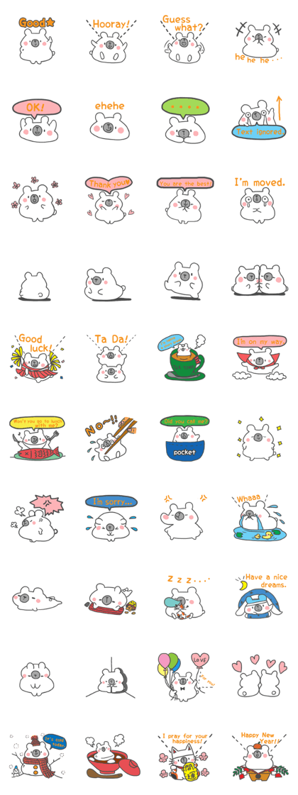 mochi mochi polar bear Eng ver.