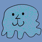 Transparent pretty ameba
