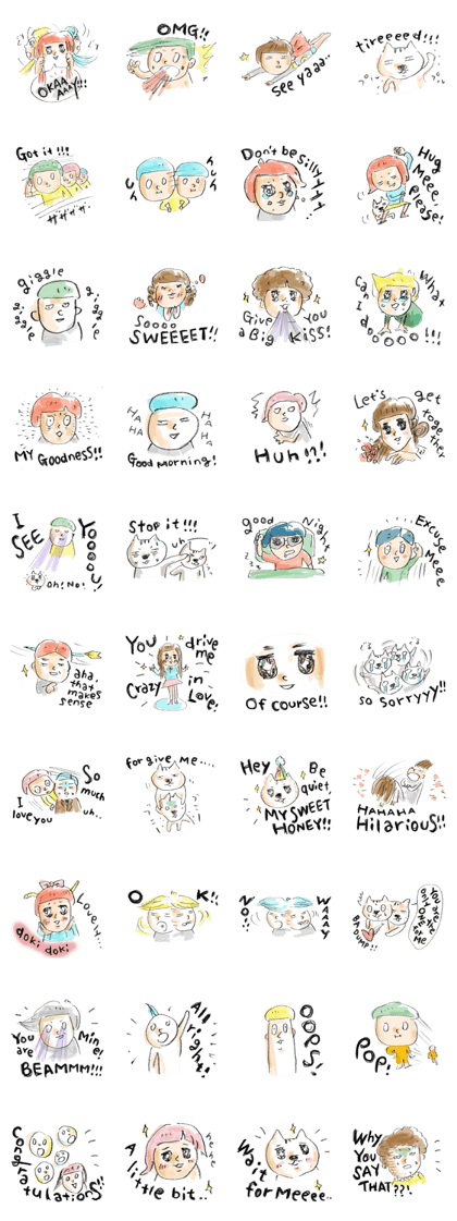 MARUYO and funny friends (Ver. Eng)