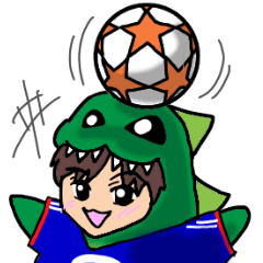 Dinosaur Ma-kun/ Soccer ver.