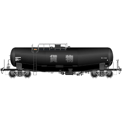 Railway oil tanker