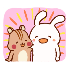 Friends! Rabbit Tamtam & Squirrel Puti