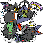 Cloud Crows 4 / While phone