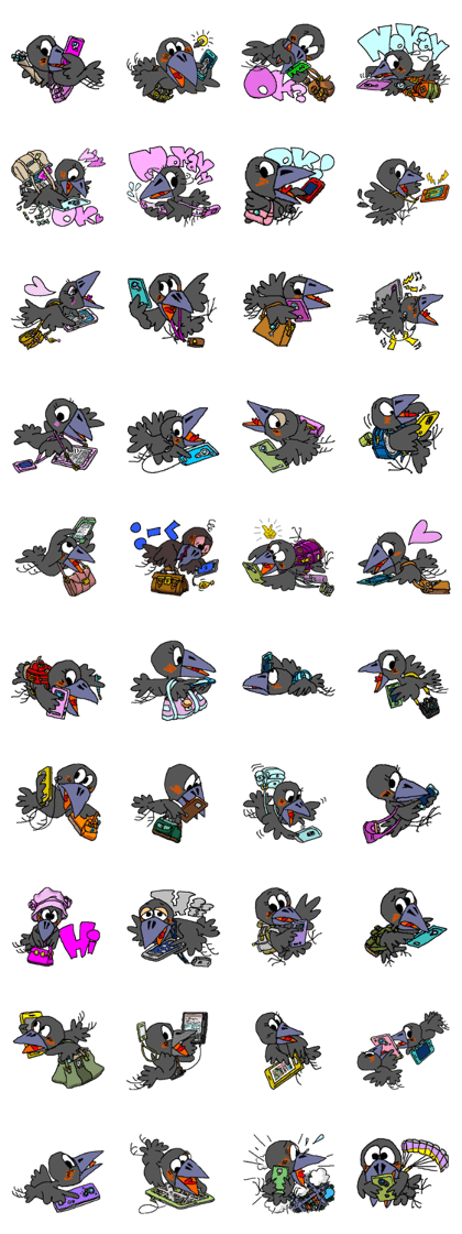 Cloud Crows 4 / While phone
