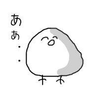 Funny face of chick-chan
