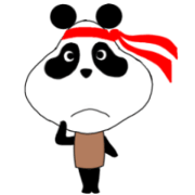 Panda Le head band