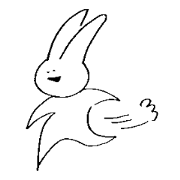 uki uki usagi stamp
