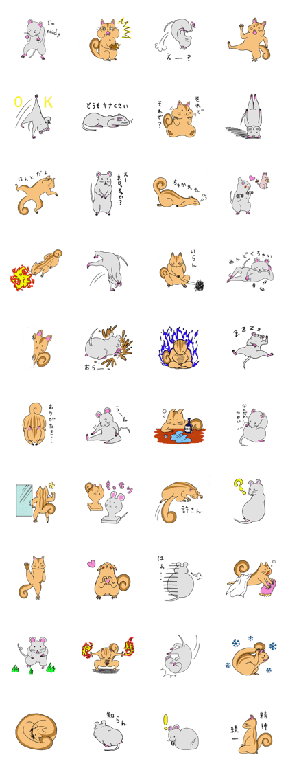 Martial Art Rodents