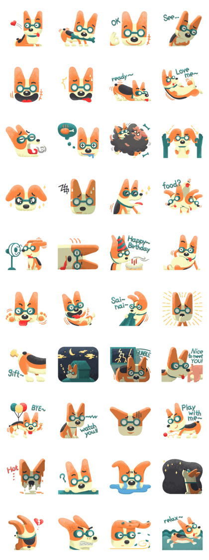 explorer Corgi Dandy