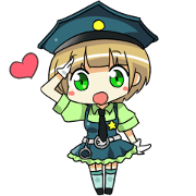 Cute policewoman