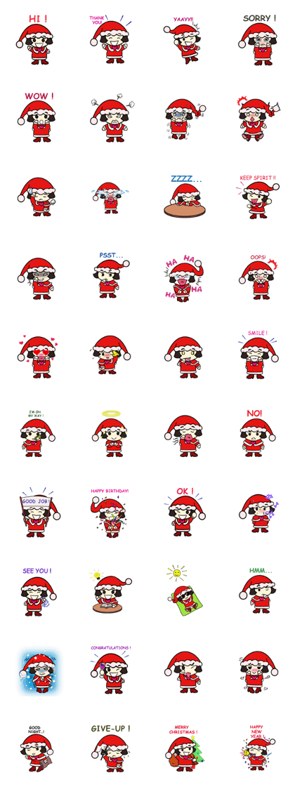 Mini Santa Girl
