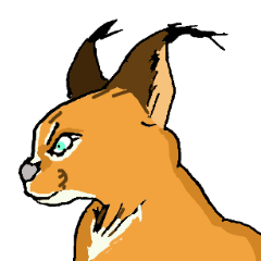 Parent and child of Caracal