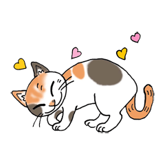 Lovely cats sticker2