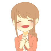 braid girl Sticker