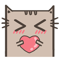 Lotte cat, the cutie cutie forever