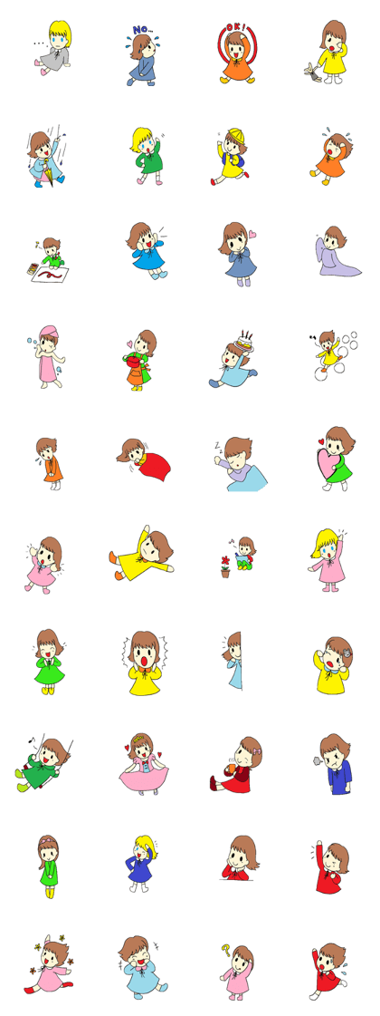 megu's hand-drawn sticker