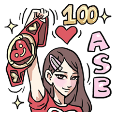 AsB - Comic Girls & 100 Love +