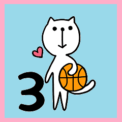 the cat loves basketball ver.3