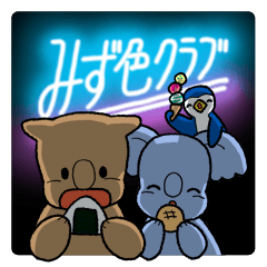 Mizuiroclub's koala sticker