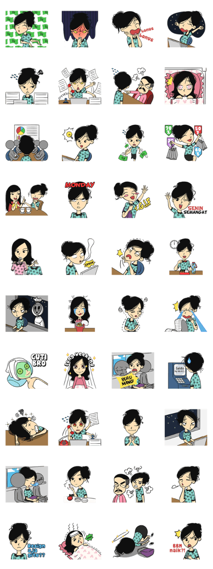 Daily life of Office Girl