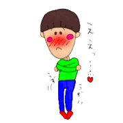 Herbivorous boy's everyday.