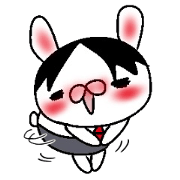 Office worker of the Kansai rabbit