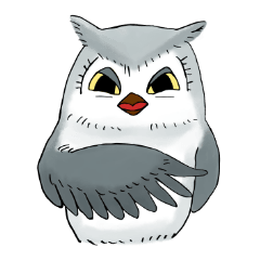 Lazy Grey Owl