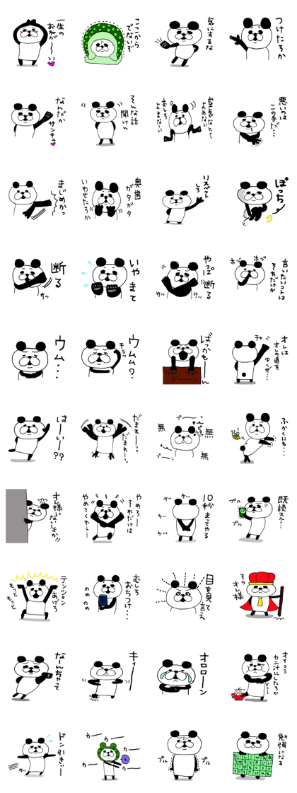 Epithets Panda