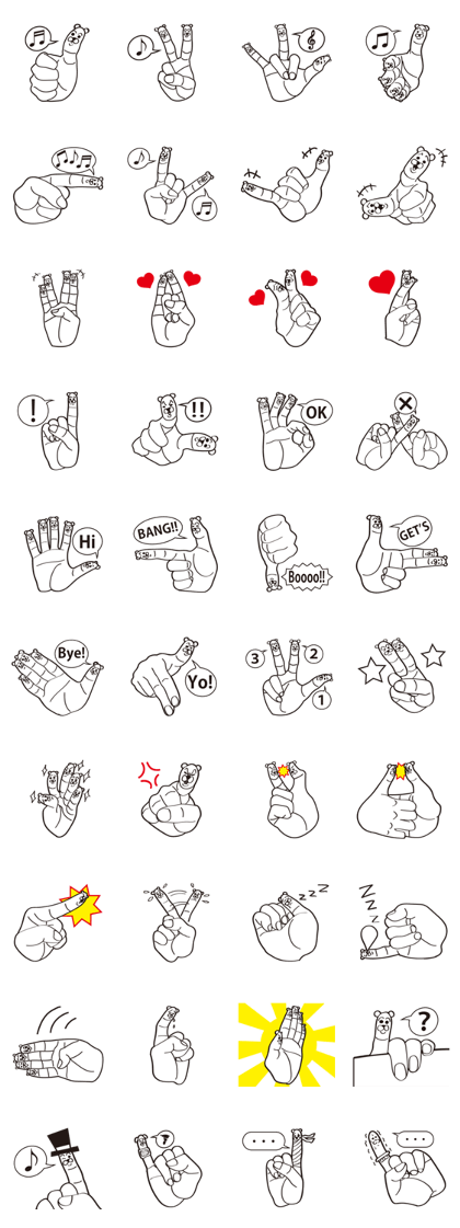 Finger Bear