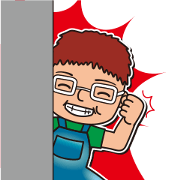 Heartwarming Hirota-kun of sticker