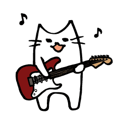 St ギタリストのためのギター猫スタンプ2 Line スタンプ Line Store