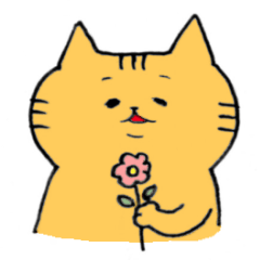 Positive Sticker (cat)