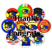 Thanks & Congrats (10 languages)