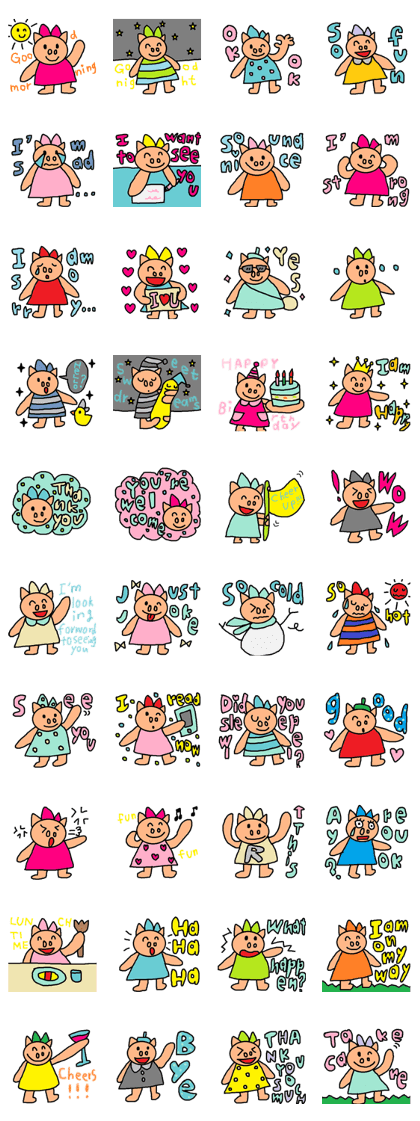 Lilo english sticker38