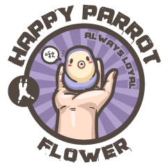 Happy Parrot-flower