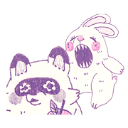 Bunny and Raccoon