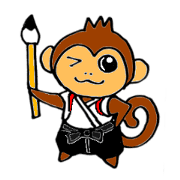 Calligraphy monkey