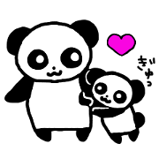 Puru puru Panda