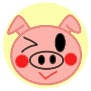 Big pig face