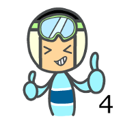 Ski racer's sticker part4